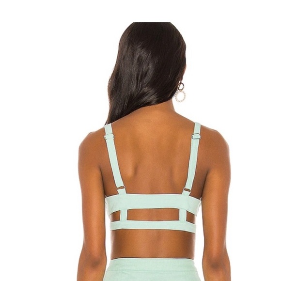 For Love & Lemons Creme Puff Bra Top - Picture 3 of 6